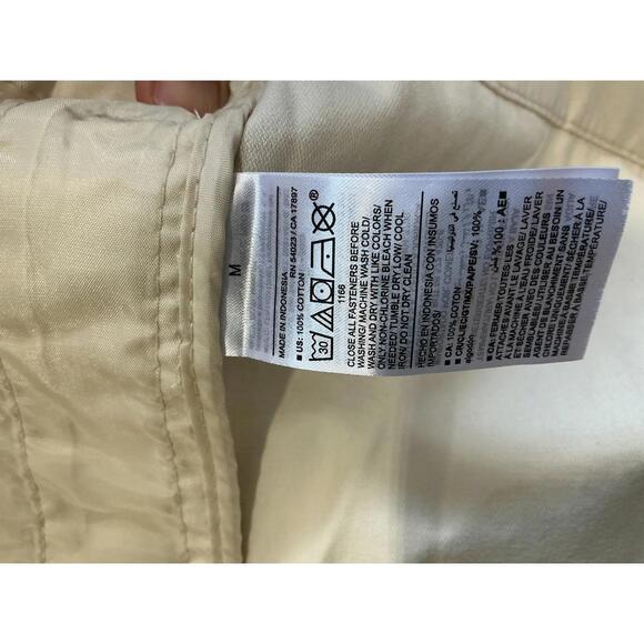 Old Navy Women's Beige Utility Jacket Medium - Picture 8 of 9